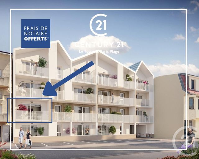 Appartement à vendre - 3 pièces - 54.35 m2 - CUCQ - 62 - NORD-PAS-DE-CALAIS - Century 21 Prestige Et Patrimoine