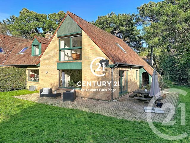 maison à vendre - 6 pièces - 145.0 m2 - LE TOUQUET PARIS PLAGE - 62 - NORD-PAS-DE-CALAIS - Century 21 Prestige Et Patrimoine