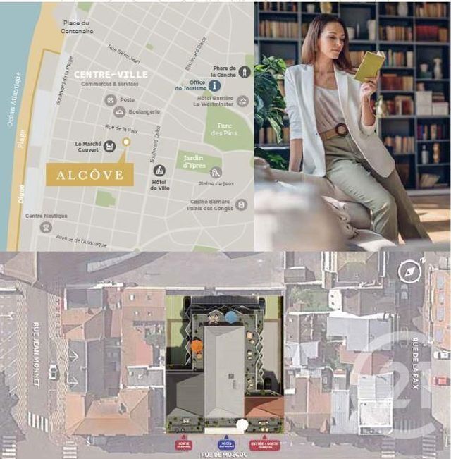 Appartement F4 à vendre - 6 pièces - 101.22 m2 - LE TOUQUET PARIS PLAGE - 62 - NORD-PAS-DE-CALAIS - Century 21 Prestige Et Patrimoine