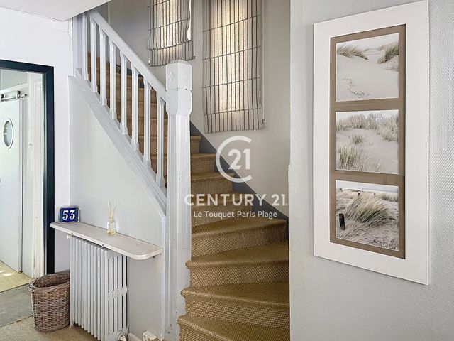 maison à vendre - 7 pièces - 152.0 m2 - LE TOUQUET PARIS PLAGE - 62 - NORD-PAS-DE-CALAIS - Century 21 Prestige Et Patrimoine