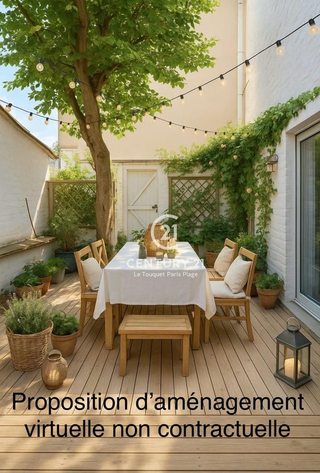 maison à vendre - 7 pièces - 152.0 m2 - LE TOUQUET PARIS PLAGE - 62 - NORD-PAS-DE-CALAIS - Century 21 Prestige Et Patrimoine