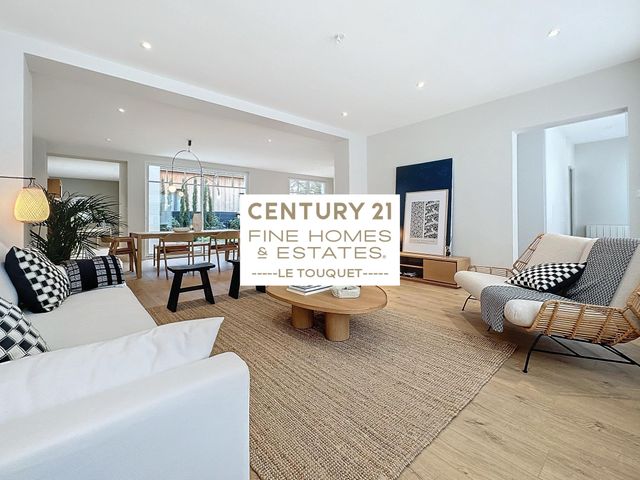 maison à vendre - 7 pièces - 210.0 m2 - LE TOUQUET PARIS PLAGE - 62 - NORD-PAS-DE-CALAIS - Century 21 Prestige Et Patrimoine